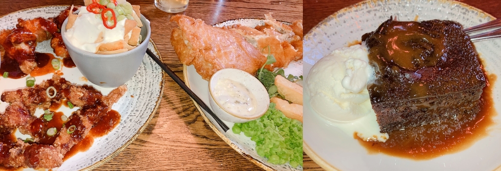 The Bishop Millの料理