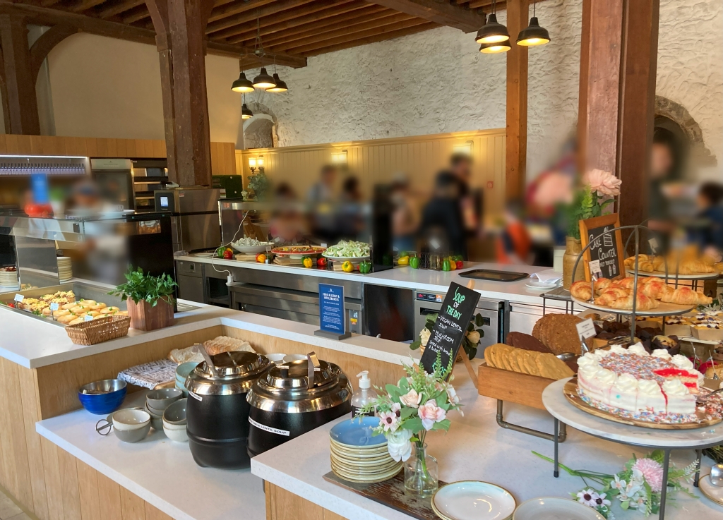 New Armouries Caféの内部