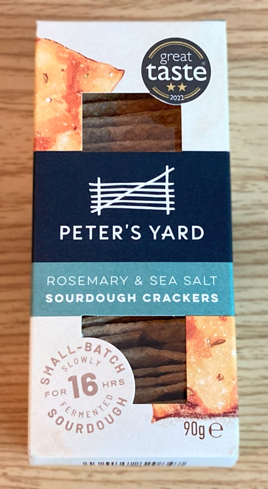 イギリスおみやげ（Sourdough Crackers）