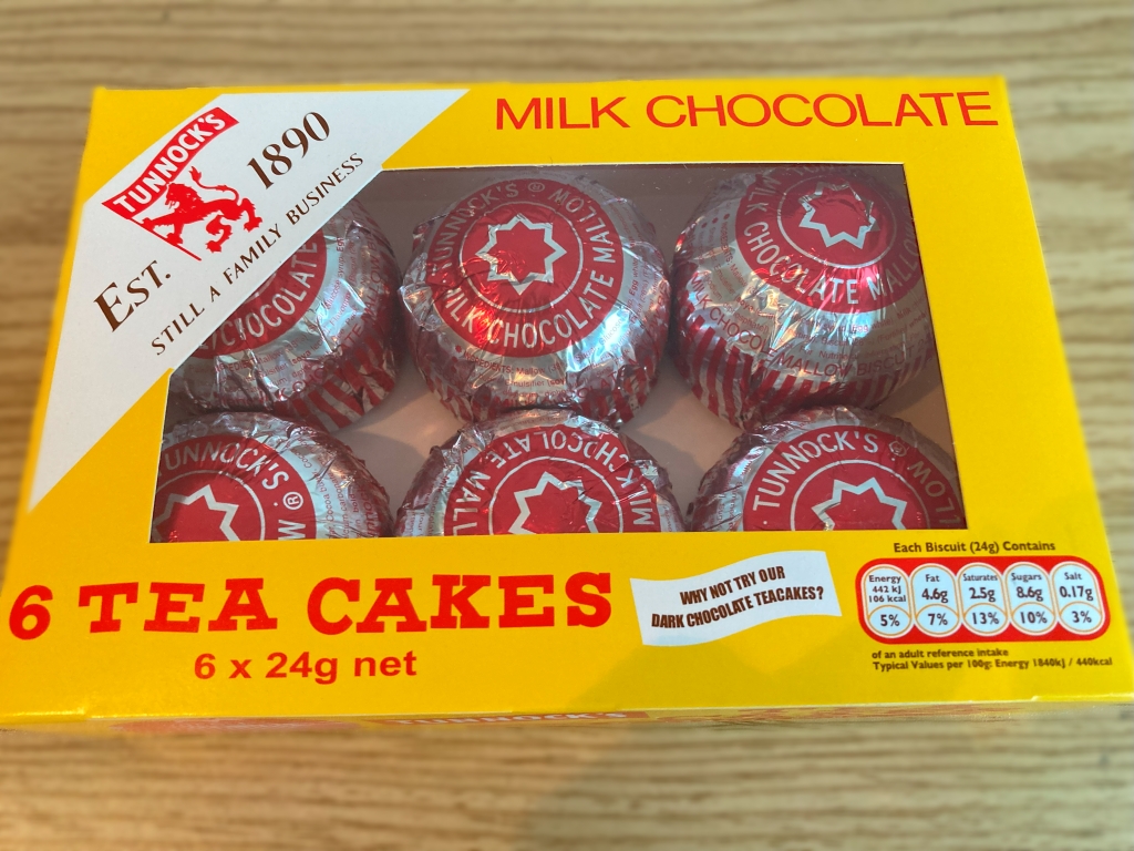 イギリスおみやげ（6 TEA CAKES）