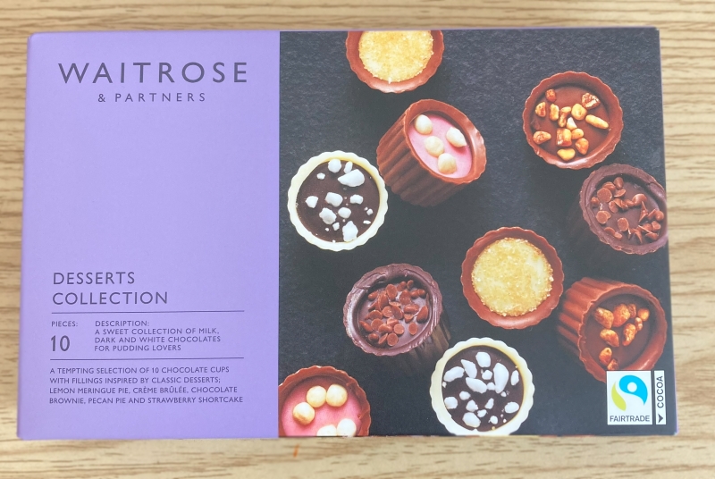 イギリスおみやげ（Waitroseチョコアソート）