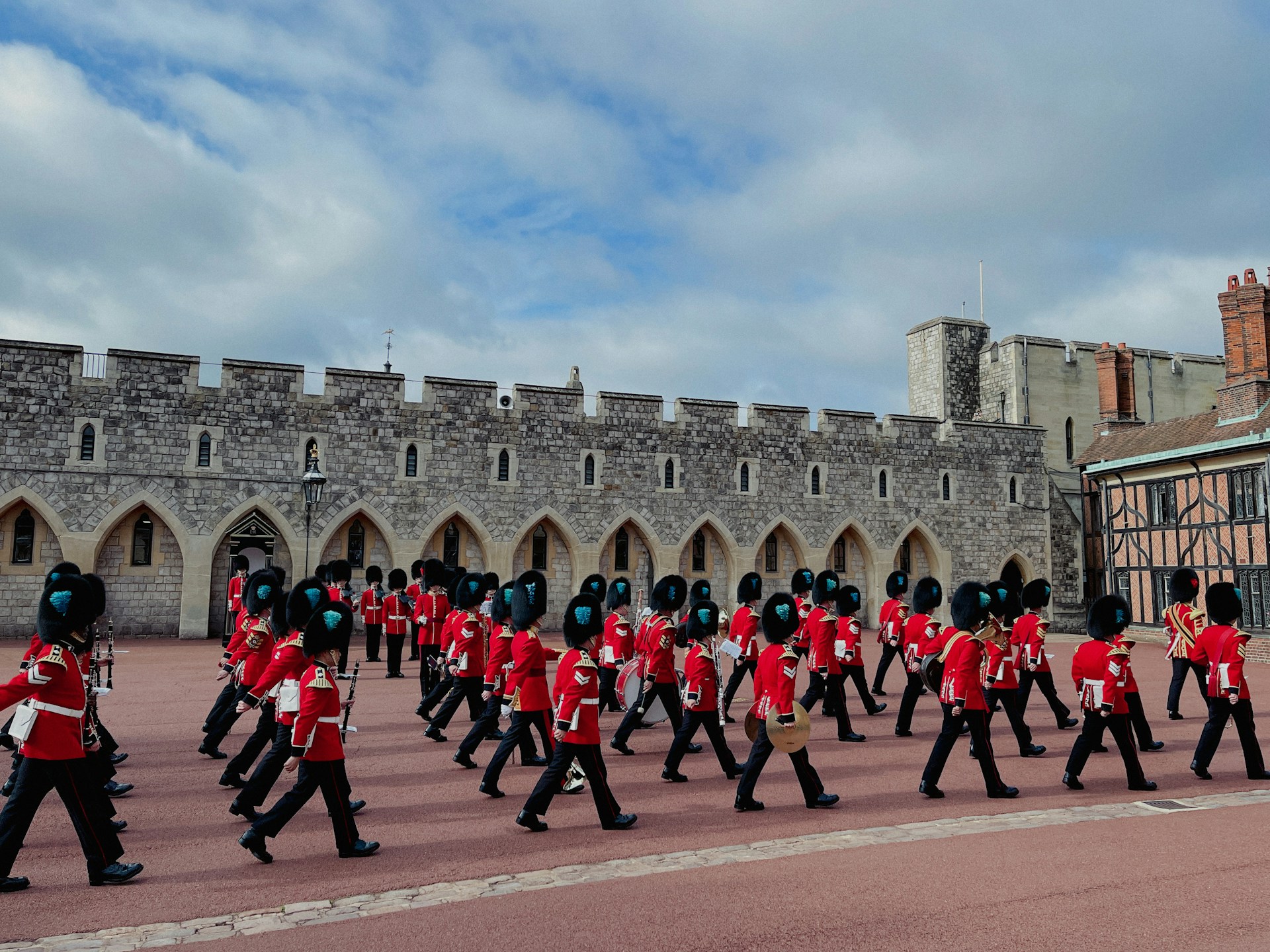 ウィンザー城の衛兵交代式