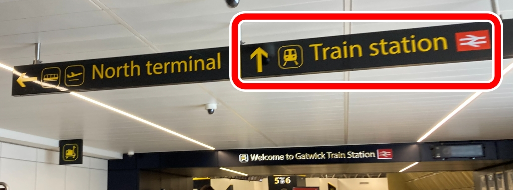 ロンドン・ガトウィック空港から駅までの行き方