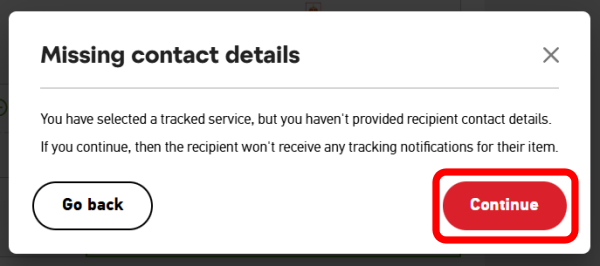 ロイヤルメールでイギリスから日本に荷物を送る方法６