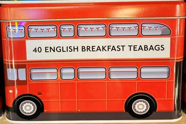 ロンドン交通博物館のおみやげ（紅茶）