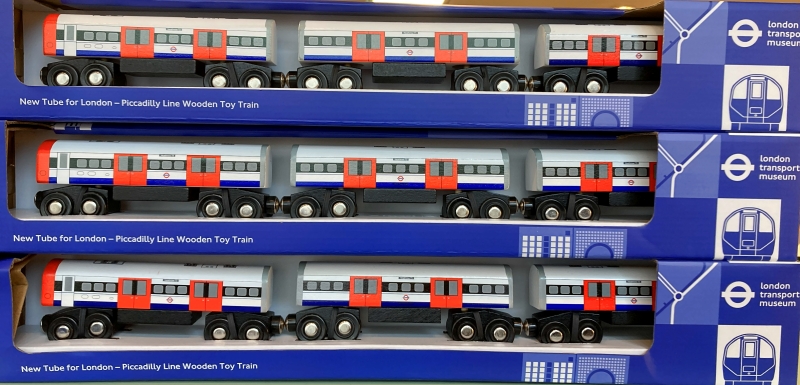 ロンドン地下鉄の模型（ピカデリー線）