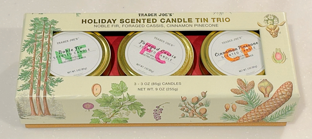 トレジョのキャンドル3個セット