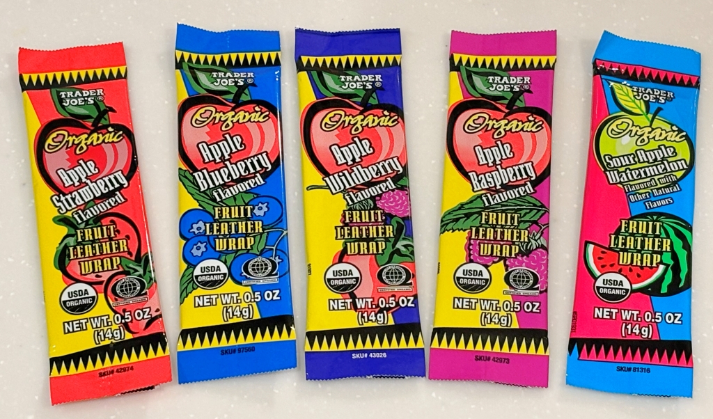 トレジョのお菓子「フルーツ・レザー・ラップ」