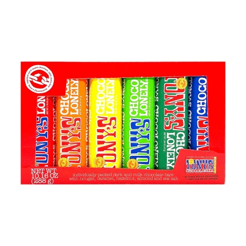 Tony's Chocolonely_Rainbow Tasting Chocolate Bar Pack