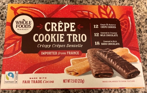 crepe cookie trio