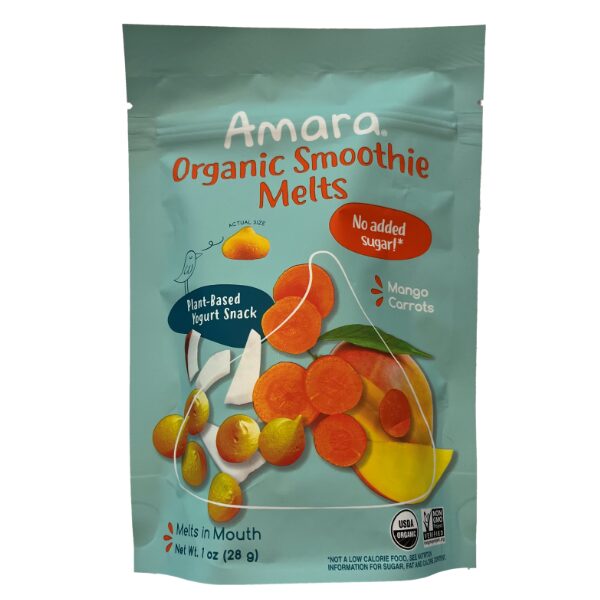 アメリカのホールフーズマーケットで購入できる「アマラ・オーガニック・スムージー・メルツ」
