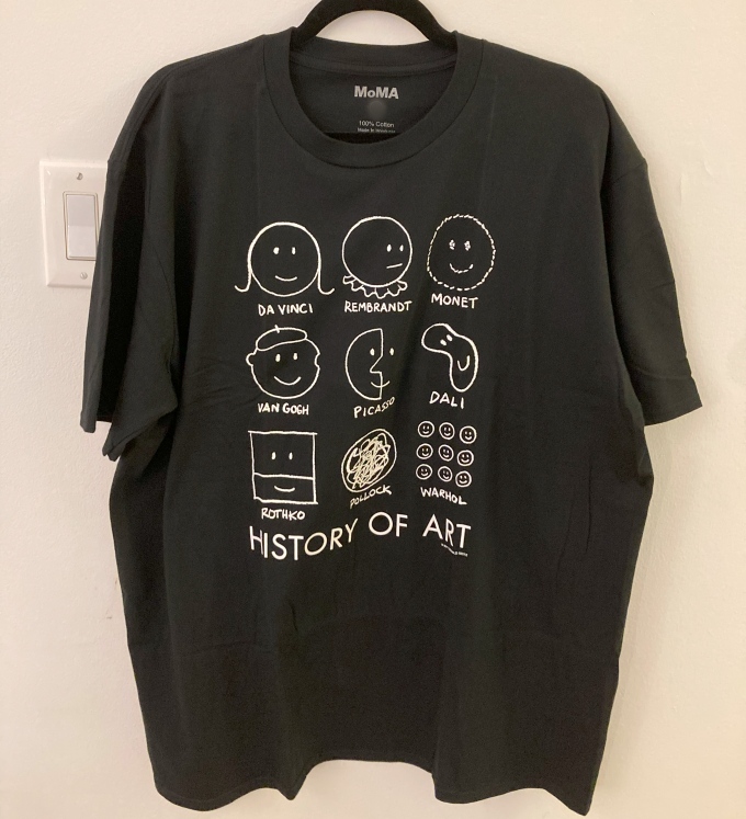 MoMAのTシャツ