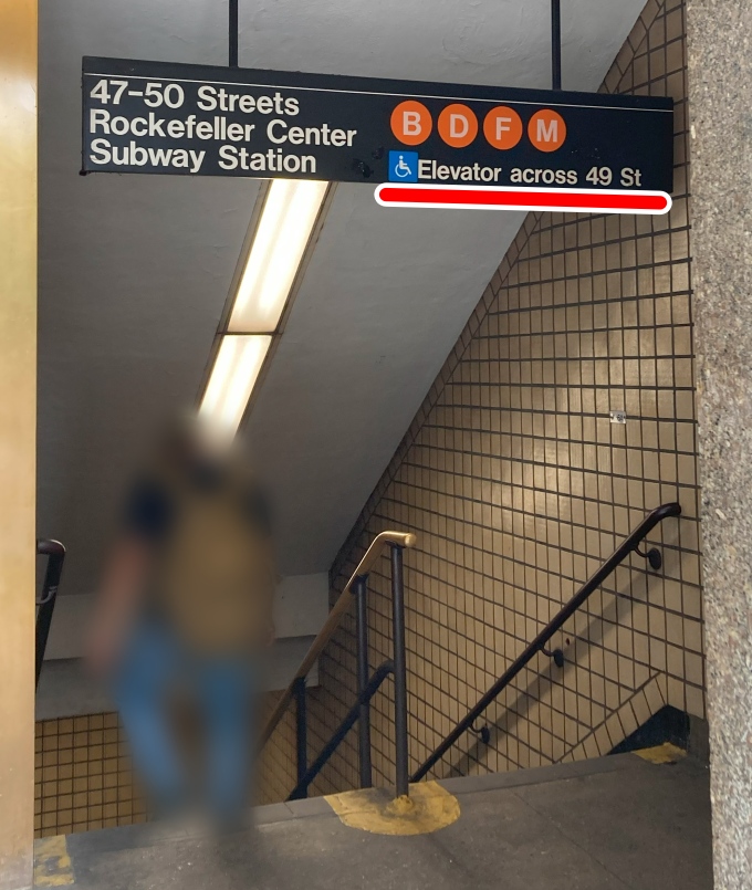ニューヨーク地下鉄のバリアフリー対応駅