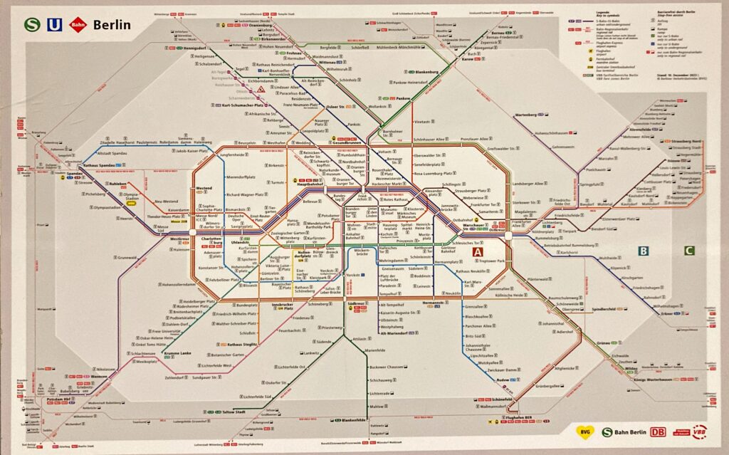 ベルリン路線図