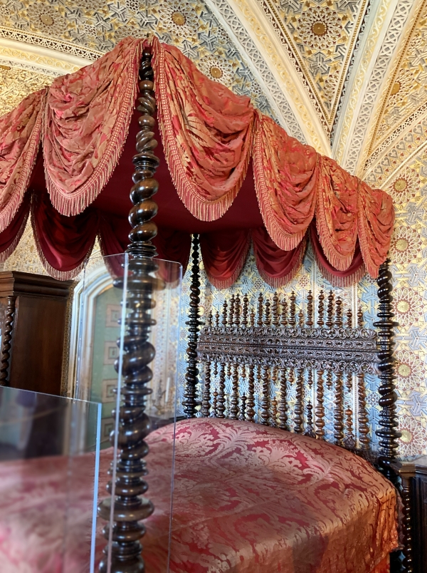 ペーナ宮殿の寝室